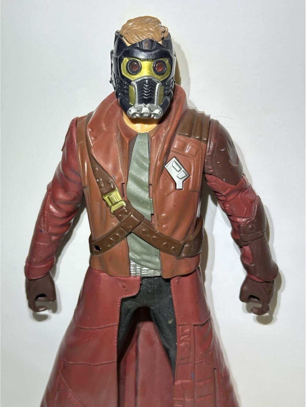 2014 Marvel Guardians of The Galaxy Battle FX Talking Star-Lord Fig, 12" Guns